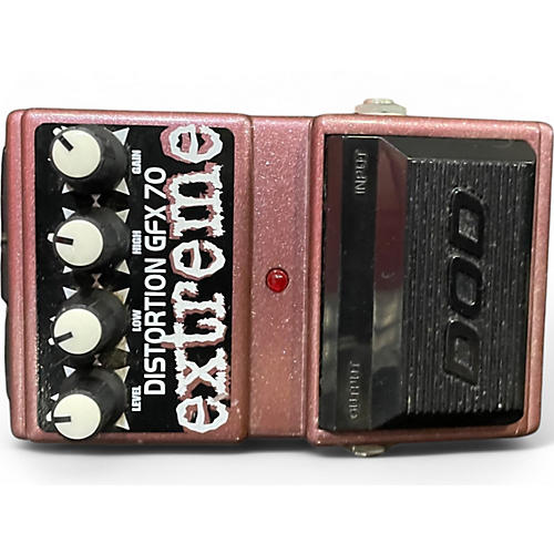 Used DOD DISTORTION EXTREME GFX 70 Effect Pedal