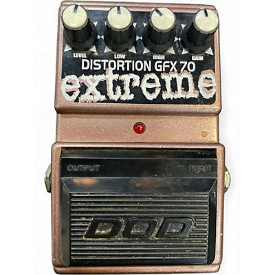 Used DOD DISTORTION GFX70 Effect Pedal