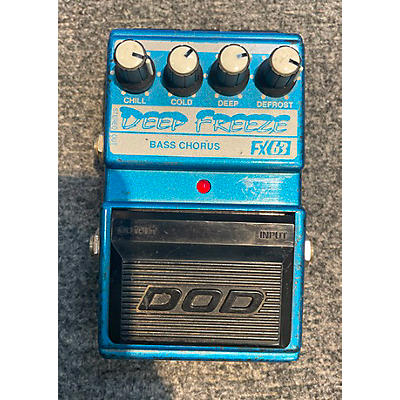 DOD Used DOD Deep Freeze Bass Effect Pedal