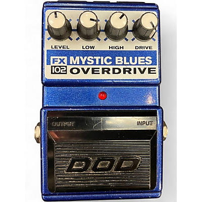 Used DOD FX102 MYSTIC BLUES OVERDRIVE Effect Pedal