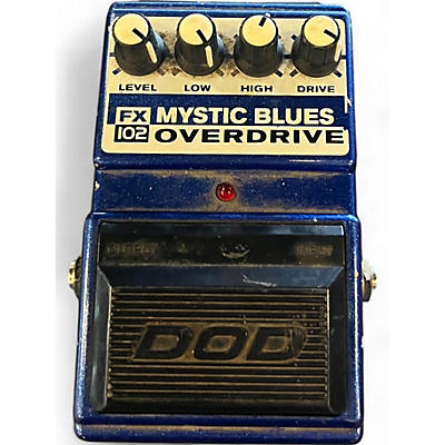 Used DOD FX102 MYSTIC OVERDRIVE Effect Pedal