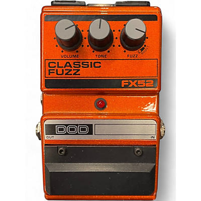 Used DOD FX52 CLASSIC FUZZ Effect Pedal