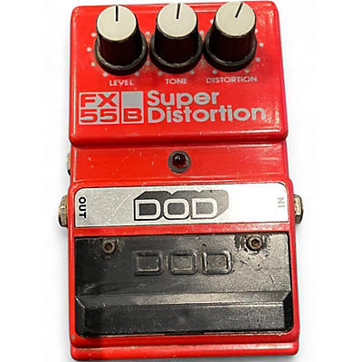 Used DOD FX55B Super Distortion Effect Pedal
