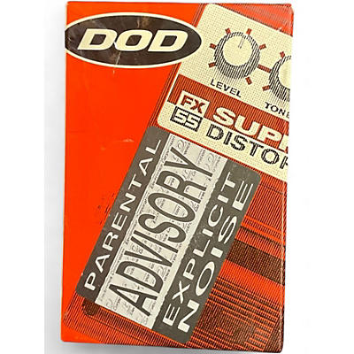 Used DOD FX55C Supra Distortion Effect Pedal