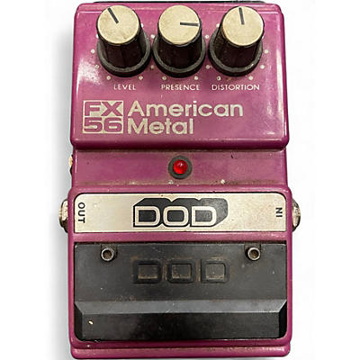 Used DOD FX56 AMERICAN METAL Effect Pedal