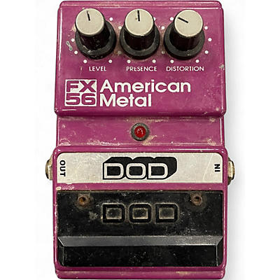 Used DOD FX56 American Metal Effect Pedal