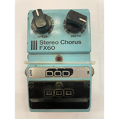 DOD Used DOD FX60 STEREO CHORUS Effect Pedal