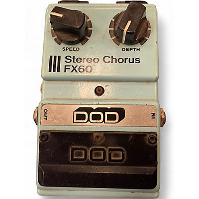 Used DOD FX60 STEREO CHORUS Effect Pedal