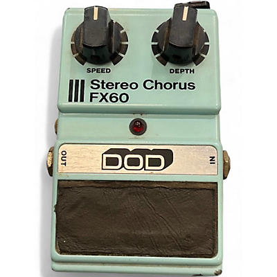 Used DOD FX60 Stereo Chorus Effect Pedal