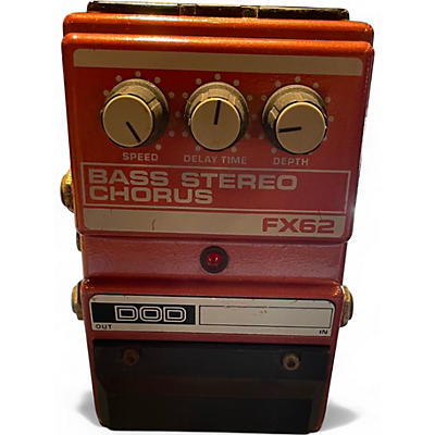 Used DOD FX62 BASS STEREO CHORUS Bass Effect Pedal