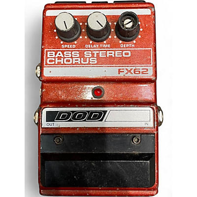 Used DOD FX62 Bass Stereo Chorus Effect Pedal
