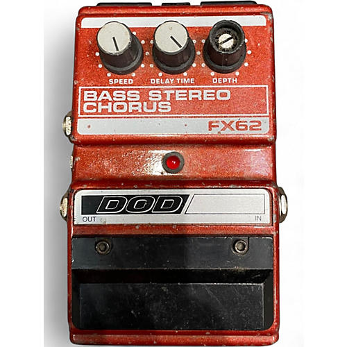 Used DOD FX62 Bass Stereo Chorus Effect Pedal
