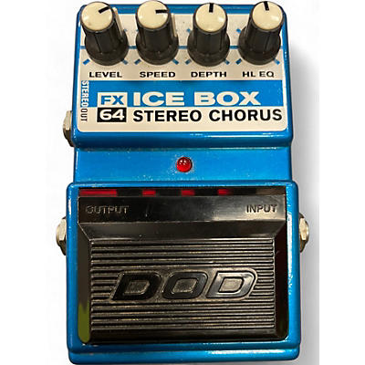 Used DOD FX64 Ice Box Stereo Chorus Effect Pedal