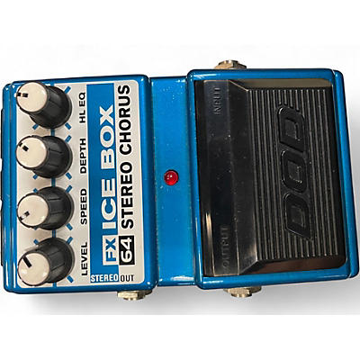 Used DOD FX64 Ice Box Stereo Chorus Effect Pedal