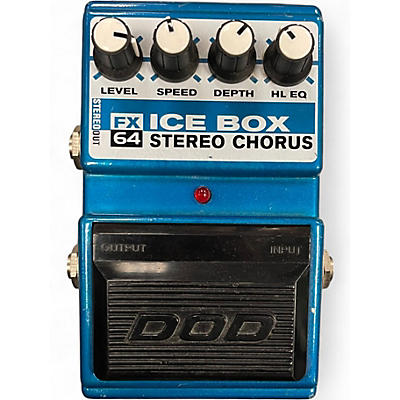 Used DOD FX64 Ice Box Stereo Chorus Effect Pedal