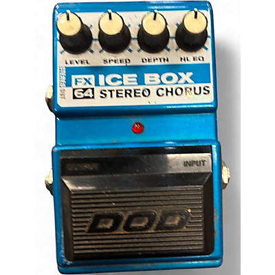 Used DOD FX64 Ice Box Stereo Chorus Effect Pedal