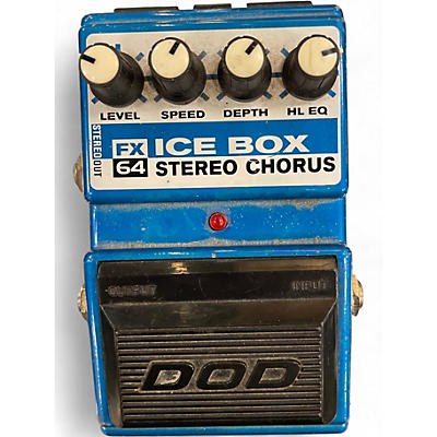 Used DOD FX64 Ice Box Stereo Chorus Effect Pedal