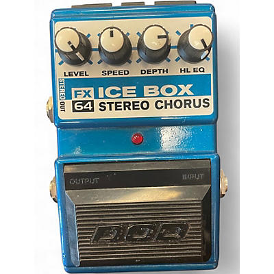 Used DOD FX64 Ice Box Stereo Chorus Effect Pedal