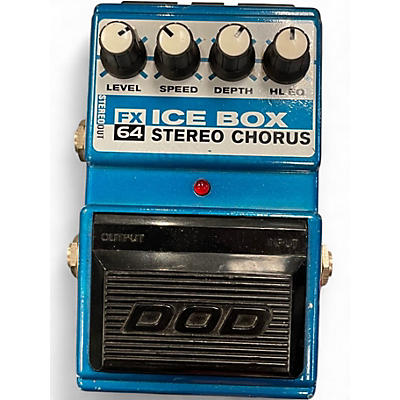 Used DOD FX64 Ice Box Stereo Chorus Effect Pedal