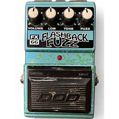 Used DOD FX66 Flashback Fuzz Effect Pedal