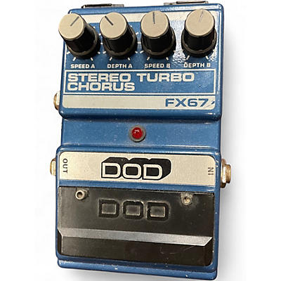 Used DOD FX67 STEREO CHORUS Effect Pedal