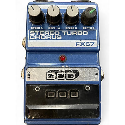 Used DOD FX67 STEREO CHORUS Effect Pedal