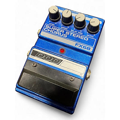 Used DOD FX68 Super Stereo Chorus Effect Pedal