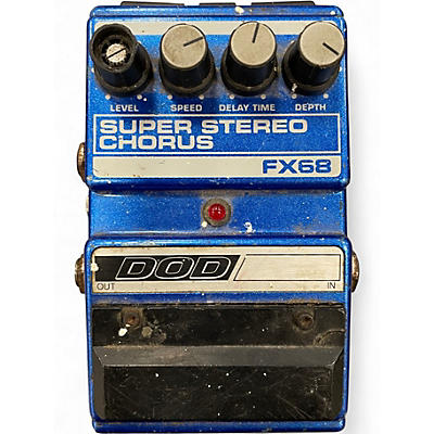 Used DOD FX68 Super Stereo Chorus Effect Pedal
