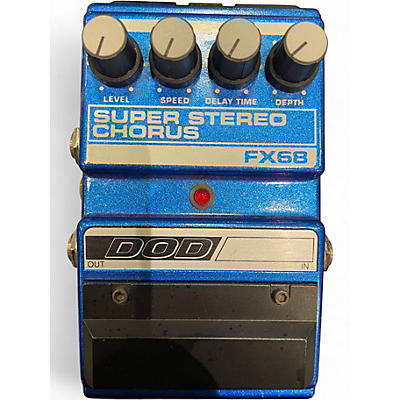 Used DOD FX68 Super Stereo Chorus Effect Pedal