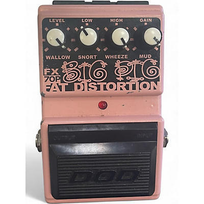 Used DOD FX70P Big Pig Fat Distortion Effect Pedal