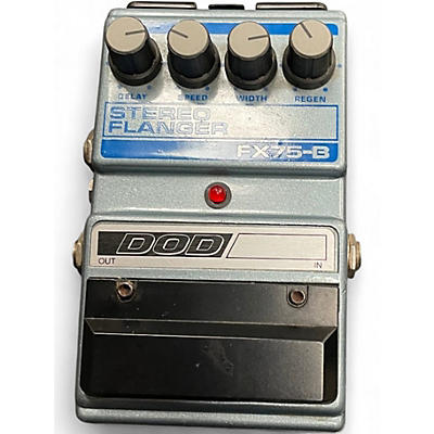 Used DOD FX75-B Stereo Flanger Effect Pedal