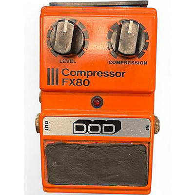Used DOD FX80 Compressor Effect Pedal