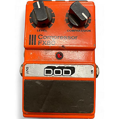 Used DOD FX80 Compressor Sustainer Effect Pedal