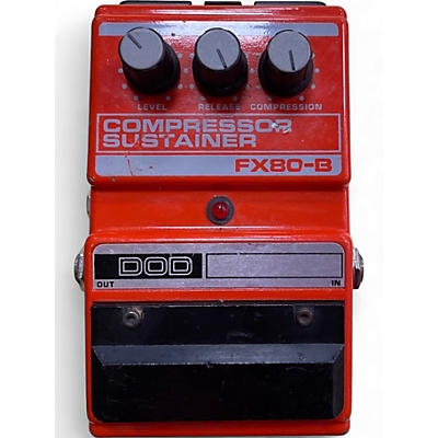 Used DOD FX80B Compressor Sustainer Effect Pedal
