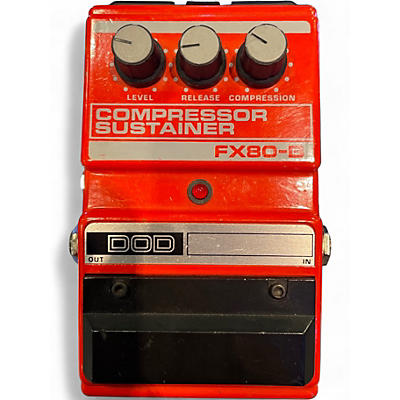 Used DOD FX80B Compressor Sustainer Effect Pedal