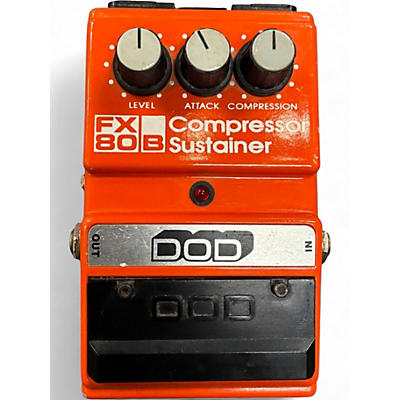 Used DOD FX80B Compressor Sustainer Effect Pedal