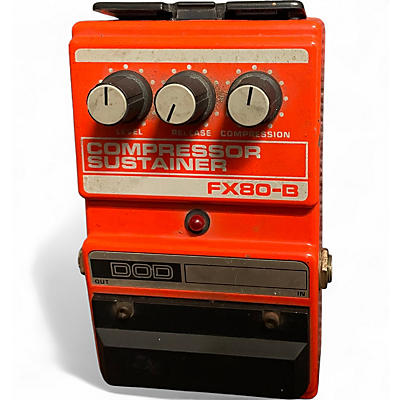 Used DOD FX80B Compressor Sustainer Effect Pedal