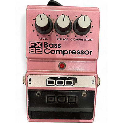 Used DOD FX82 Bass Compressor Bass Effect Pedal