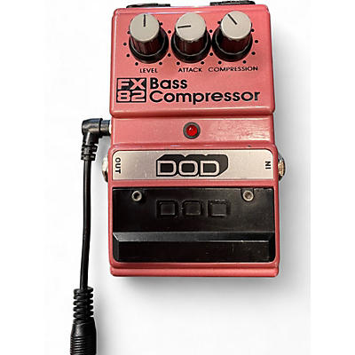 Used DOD FX82 Bass Compressor Bass Effect Pedal