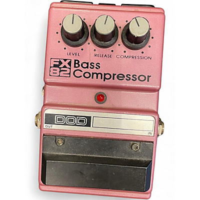 Used DOD FX82 Bass Compressor Bass Effect Pedal