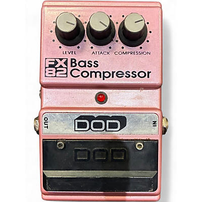 Used DOD FX82 Bass Compressor Bass Effect Pedal