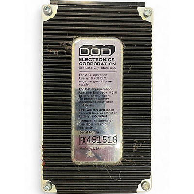 Used DOD FX82 Bass Compressor Bass Effect Pedal