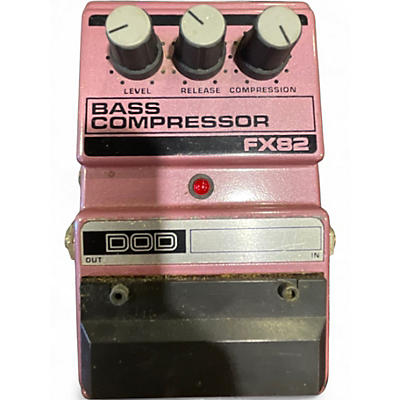 Used DOD FX82 Bass Compressor Bass Effect Pedal