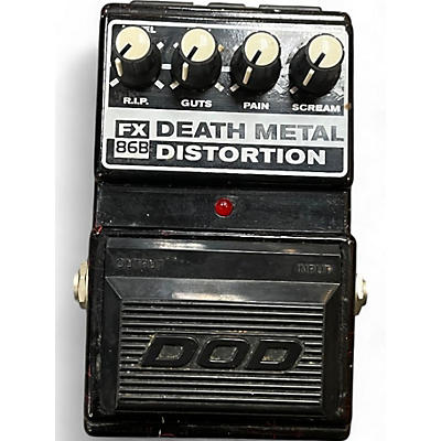 Used DOD FX86 Death Metal Effect Pedal