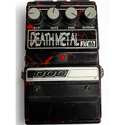 Used DOD FX86 Death Metal Effect Pedal