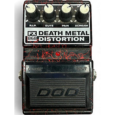 Used DOD FX86 Death Metal Effect Pedal