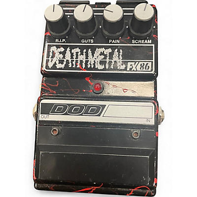 Used DOD FX86 Death Metal Effect Pedal