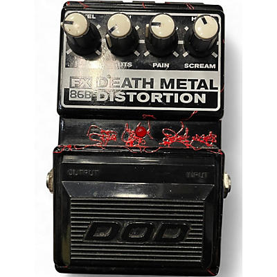 Used DOD FX86 Death Metal Effect Pedal