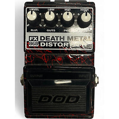 Used DOD FX86 Death Metal Effect Pedal
