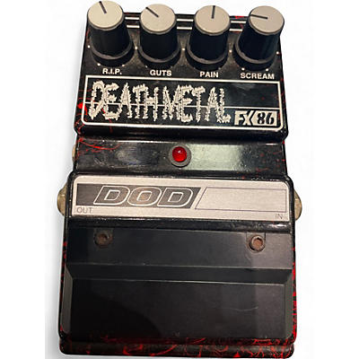 Used DOD FX86 Death Metal Effect Pedal